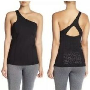 Zella Singled Out Lasercut Yoga Tank